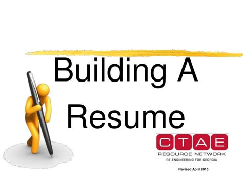 Resume in powerpoint ppt
